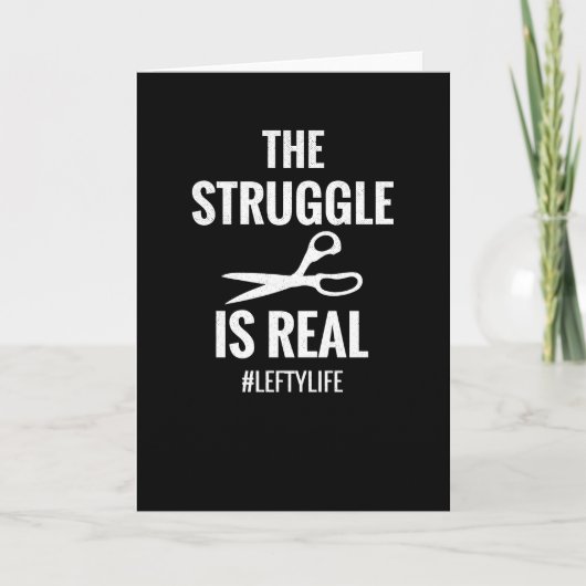 贈離れり物 |左利き離れハンダーハン離れド カード (正面)