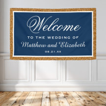 贋金ホイル ナビーブルー 結婚式 ウェルカム