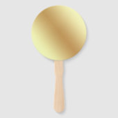 贋金箔パープルウェディング ハンドファン (裏面)