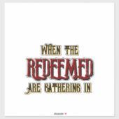 贖いの日が集まる時 シール (シート)