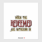 贖いの日が集まる時 シール (シート)