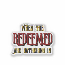 贖いの日が集まる時 シール