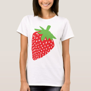 赤いいちごアイコン Tシャツ
