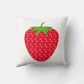 赤いいちご クッション (裏面)