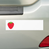 赤いいちご バンパーステッカー (車上)