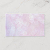 赤いおいしいケーキおよび黄色い名刺 名刺 (裏面)