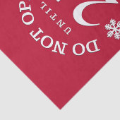 赤いおもしろいクリスマス開かないティッシュペーパー 薄葉紙 (詳細)