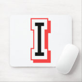 赤いおよびドイツ体I マウスパッド (マウス)