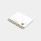 赤いおよび緑クリスマス ポストイット (アングル)