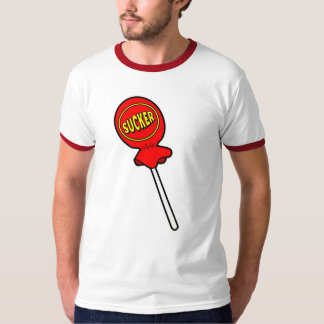 赤いおバカさん Screwball グラフィックス Tシャツ