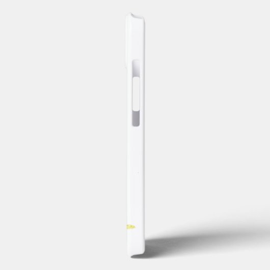 赤いお洒落花の下のかわいい緑のカエル Case-Mate iPhoneケース (裏面 / 左)