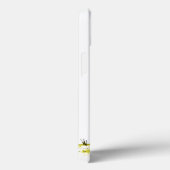 赤いお洒落花の下のかわいい緑のカエル Case-Mate iPhoneケース (裏面 / 右)