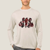赤いかかし 秋 トライブレンドTシャツ (正面)