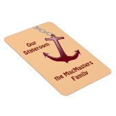 赤いかりステートルームドアマーカー マグネット (右側)