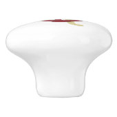 赤いかり セラミックノブ (側面)