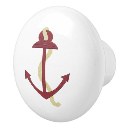 赤いかり セラミックノブ (右)