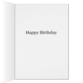 赤いかわいらしバラのグリーティングカード (内側 (右))