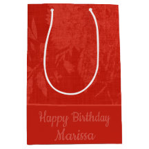 赤いかわいらしフローラ背景