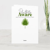 赤いかわいらしポピー畑 |おばあちゃんの誕生日 カード (裏面)