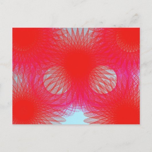赤いきらめき ポストカード (正面)