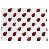 赤いきらめくキラキラ ラージペーパーバッグ (裏面)