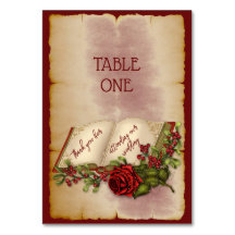 赤いきらめくバラの金ゴールド色のバイブル・ページ