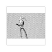 赤いくちばし セルフインキングスタンプ (デザイン)