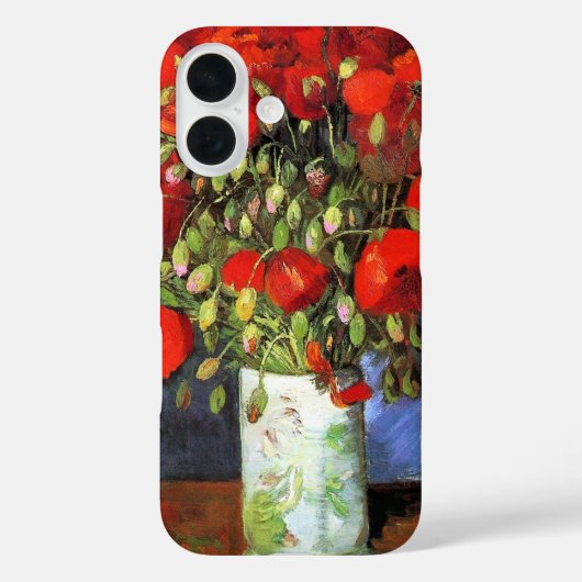 赤いけちなすの絵（ヴァン・ゴッホ） Case-Mate iPhoneケース (裏面)