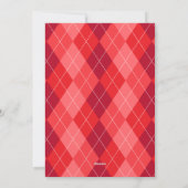 赤いけなまたはニース2犬クリスマスフォトカード シーズンカード (裏面)