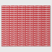 赤いけな柄と白おもしろい柄 ラッピングペーパー (フラット)