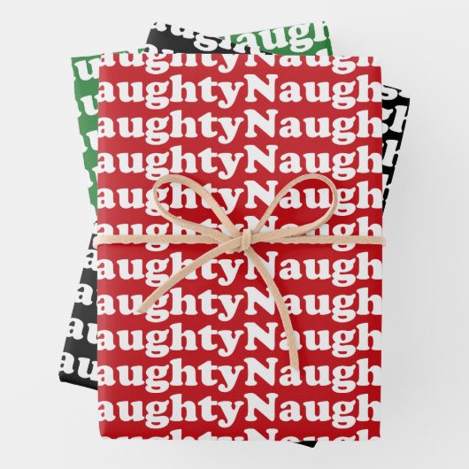 赤いけな緑白黒模様が可愛いおもしろい ラッピングペーパーシート (インサイチュ)