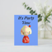 赤いこけし 招待状 (スタンド正面)