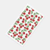 赤いさくらんぼおもしろいグラフィックプリント (コーナー)