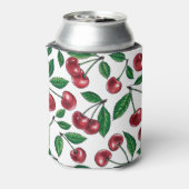 赤いさくらんぼが白 缶クーラー (缶裏面)
