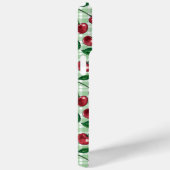 赤いさくらんぼが薄緑のギンガムに Case-Mate iPhoneケース (裏面 / 右)