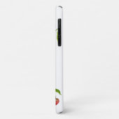 赤いさくらんぼさくらんぼかわいい水色のフルーツ Case-Mate iPhoneケース (裏面/左)