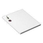 赤いさくらんぼのベリー：卒業生 ノートパッド (アングル)