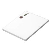 赤いさくらんぼのベリー：卒業生 ノートパッド (回転)