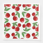 赤いさくらんぼグラフィック全体のパターン (正面)