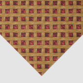 赤いさくらんぼパイパターン 薄葉紙 (詳細)