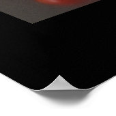 赤いさくらんぼポスター ポスター (角)