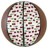 赤いさくらんぼ、さくらんぼのパターン離れ、果実 バスケットボール (縦)