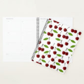 赤いさくらんぼ、さくらんぼのパターン離れ、果実 プランナー手帳 (ディスプレー)