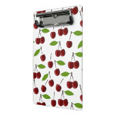 赤いさくらんぼ、さくらんぼのパターン離れ、果実 ミニクリップボード (アングル2)