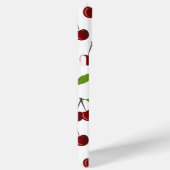 赤いさくらんぼ、さくらんぼのパターン離れ、果実 Case-Mate iPhoneケース (裏面 / 右)