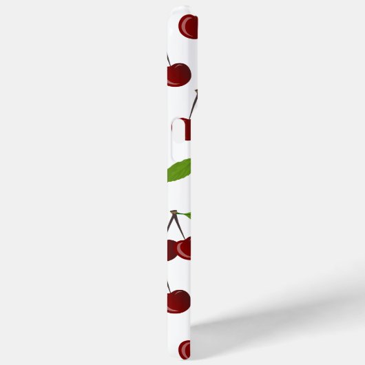 赤いさくらんぼ、さくらんぼのパターン離れ、果実 Case-Mate iPhoneケース (裏面 / 右)