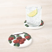 赤いさくらんぼ コースター (側面)