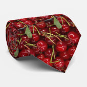 赤いさくらんぼ ネクタイ (ロール)
