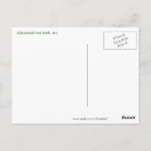 赤いさくらんぼ ポストカード (裏面)