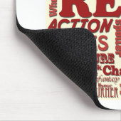 赤いそれについてのすべてを読んで下さい! マウスパッド (コーナー)